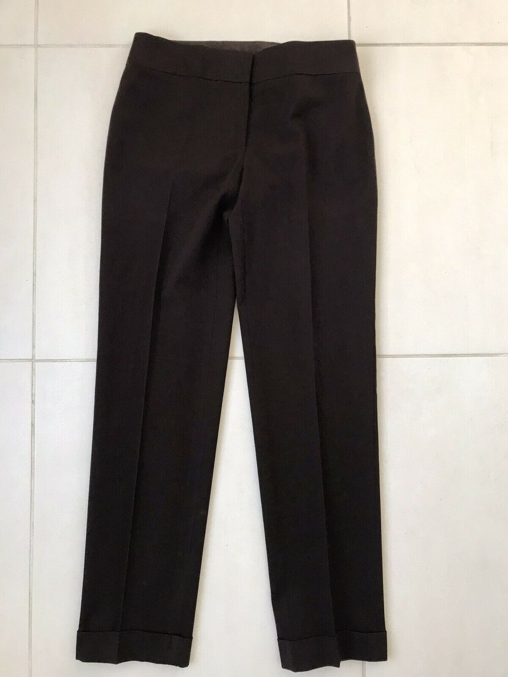 Philosophy Di Alberta Ferretti Virgin Wool Cuffed Pants